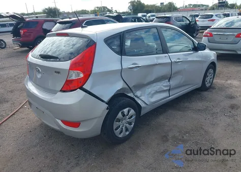 2015 Hyundai Accent Gs z USA, uszkodzony, nr VIN KMHCT5AE5FU211848